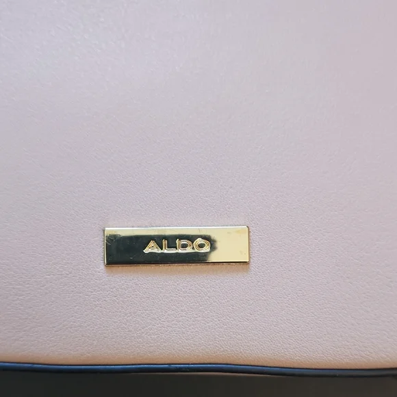 Aldo Glittering Pink Mini Bag with Plush Charm - Picture 4 of 14